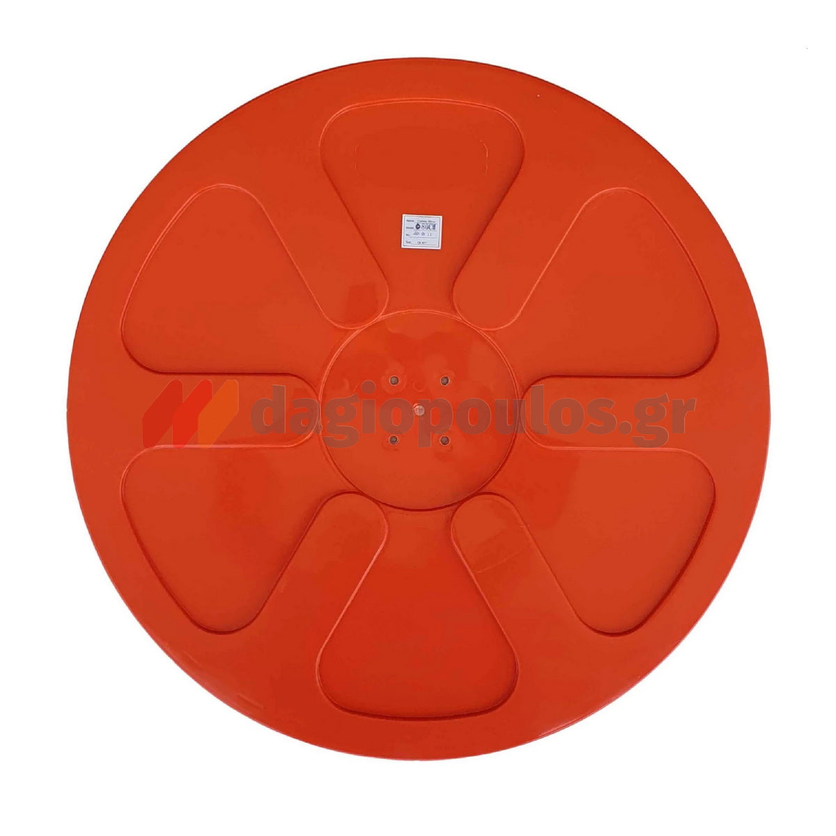 Καθρέφτης Ασφαλείας - Ελέγχου Πολυκαρβονικός Ενισχυμένος Με Γείσο 80cm