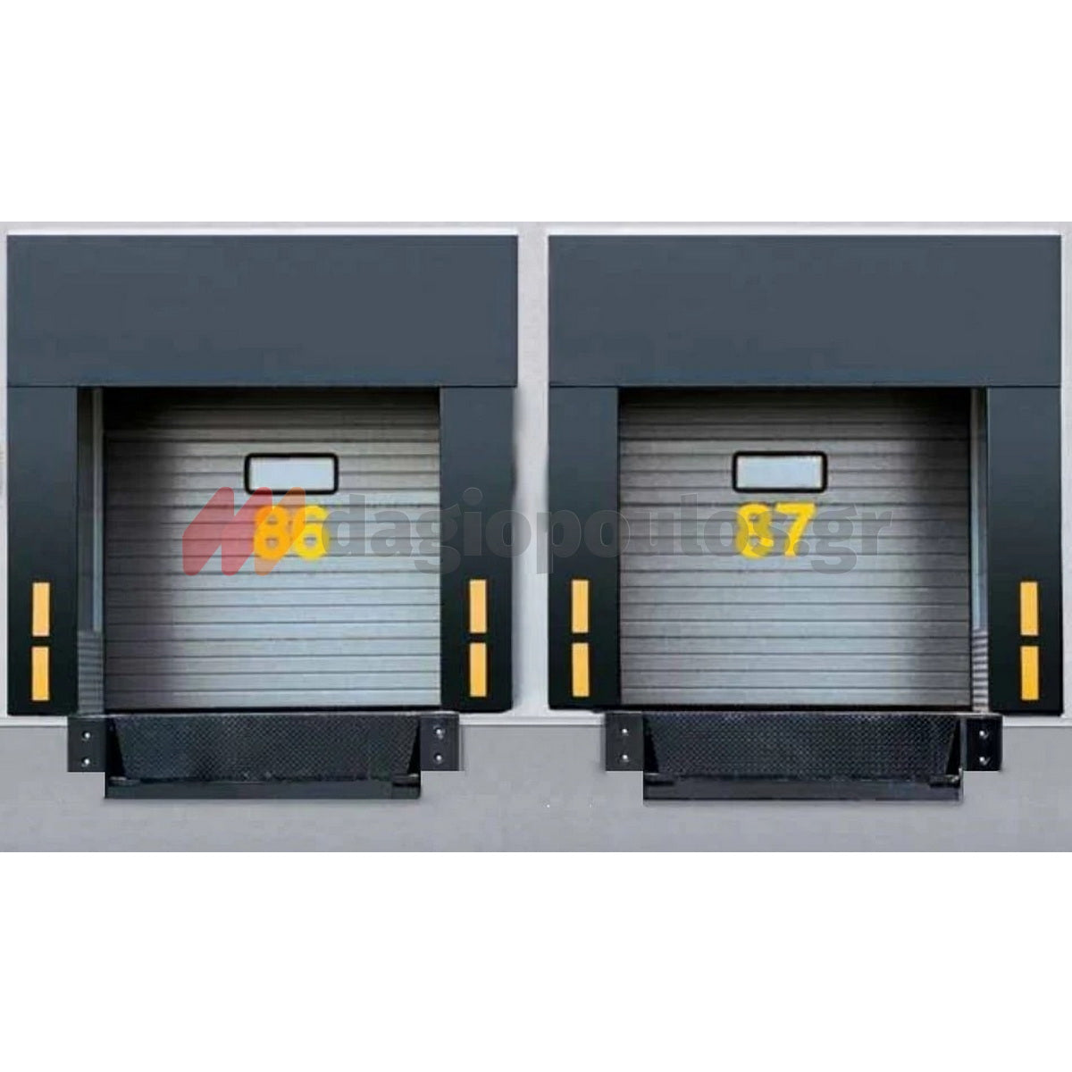 Προσκρουστήρας Οχημάτων Βαρέως Τύπου 330mm x 250mm x 102mm