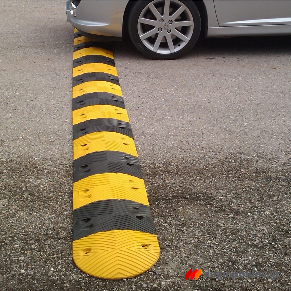 Σαμαράκι Μείωσης Ταχύτητας Ψηλό Ακριανό Τμήμα Κίτρινο