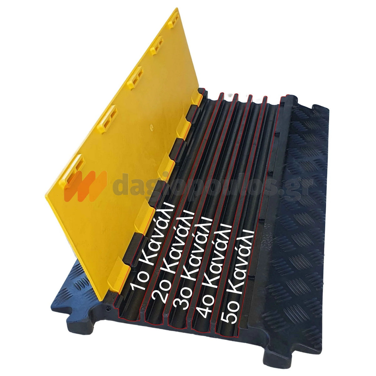 Κανάλι Επιδαπέδιο Διέλευσης Αγωγών & Σωλήνων 5 Αγωγών Οικονομικό