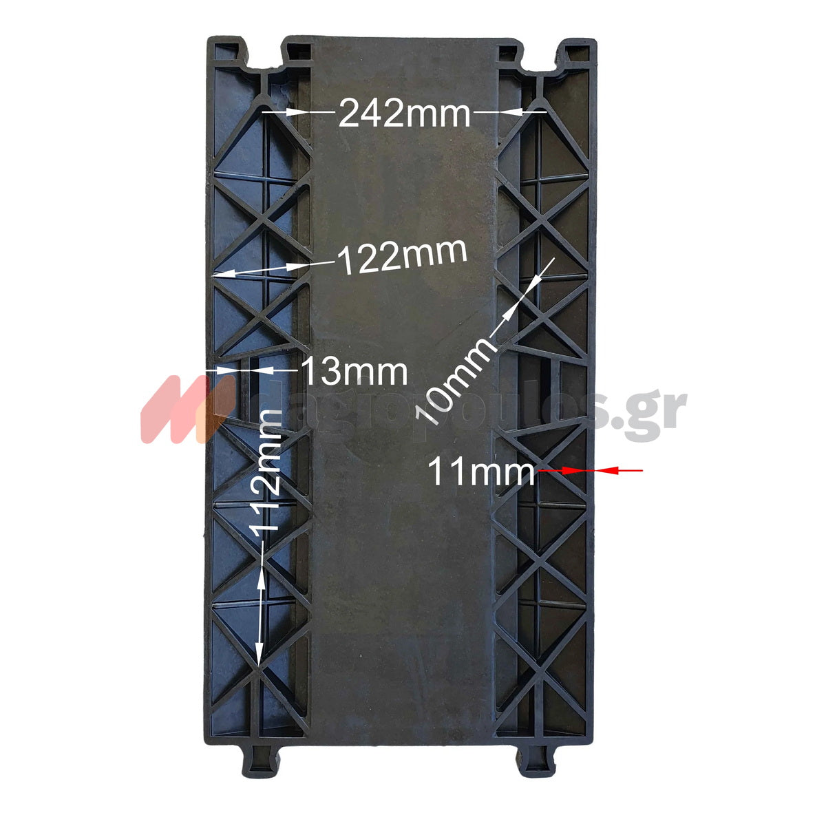 Κανάλι Επιδαπέδιο Διέλευσης Αγωγών & Σωλήνων 5 Αγωγών Οικονομικό