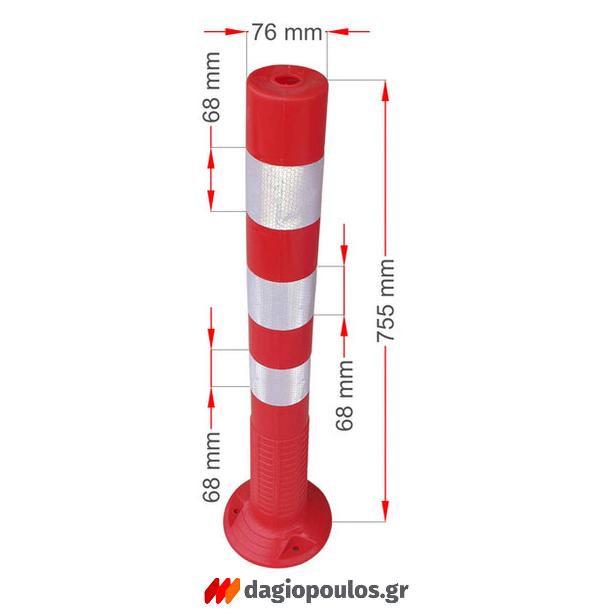 Κολωνάκι Σήμανσης 75cm