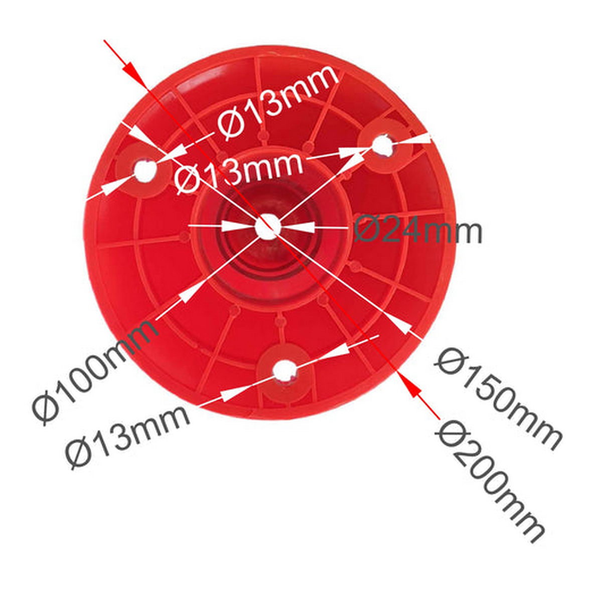 Κολωνάκι Σήμανσης Εύκαμπτο PU Πολυουρεθάνης 45cm