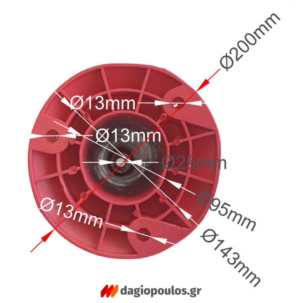 Εύκαμπτο Κολωνάκι PU Πολυουρεθάνης Απλό 75cm