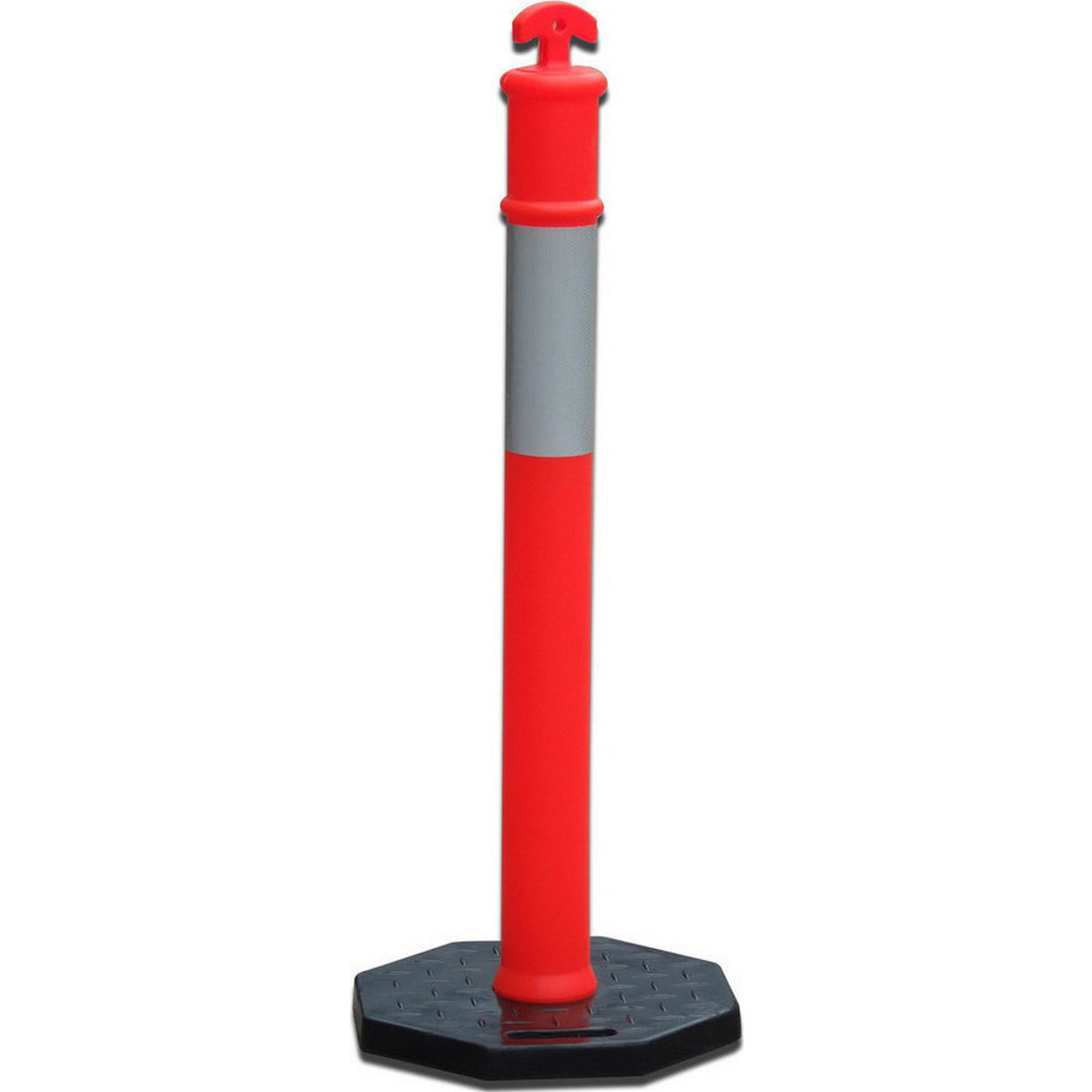 Κολώνα Σήμανσης Μεγάλη Με Λαστιχένια Βαριά Βάση