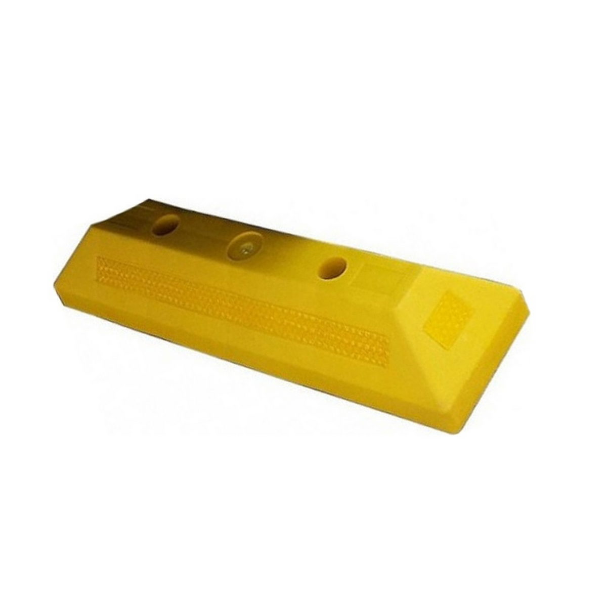 Στοπ Τροχού Μονό Πλαστικό ΚΙΤΡΙΝΟ 56cm