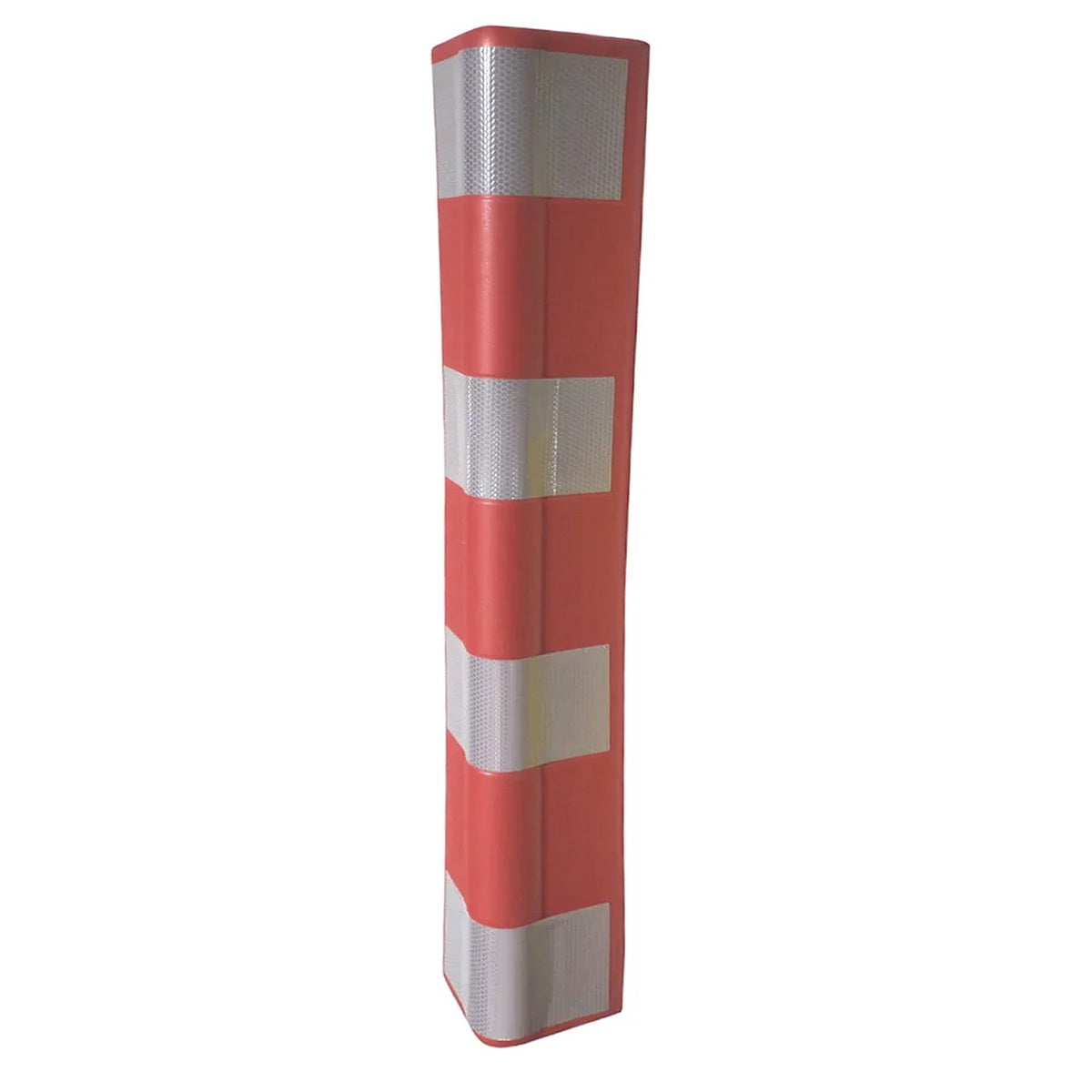 Γωνία Προστασίας Parking Από Αφρώδες EVA Στρογγυλεμένη 800mm x 100mm x 10mm ΚΟΚΚΙΝΗ/ΛΕΥΚΗ