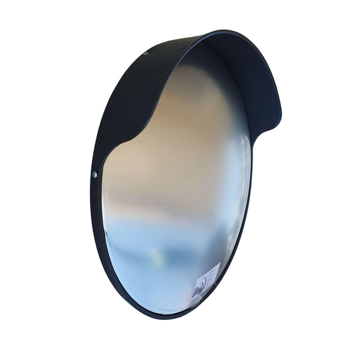 Καθρέφτης Ασφαλείας - Ελέγχου Πολυκαρβονικός Με Γείσο 45cm Μαύρος