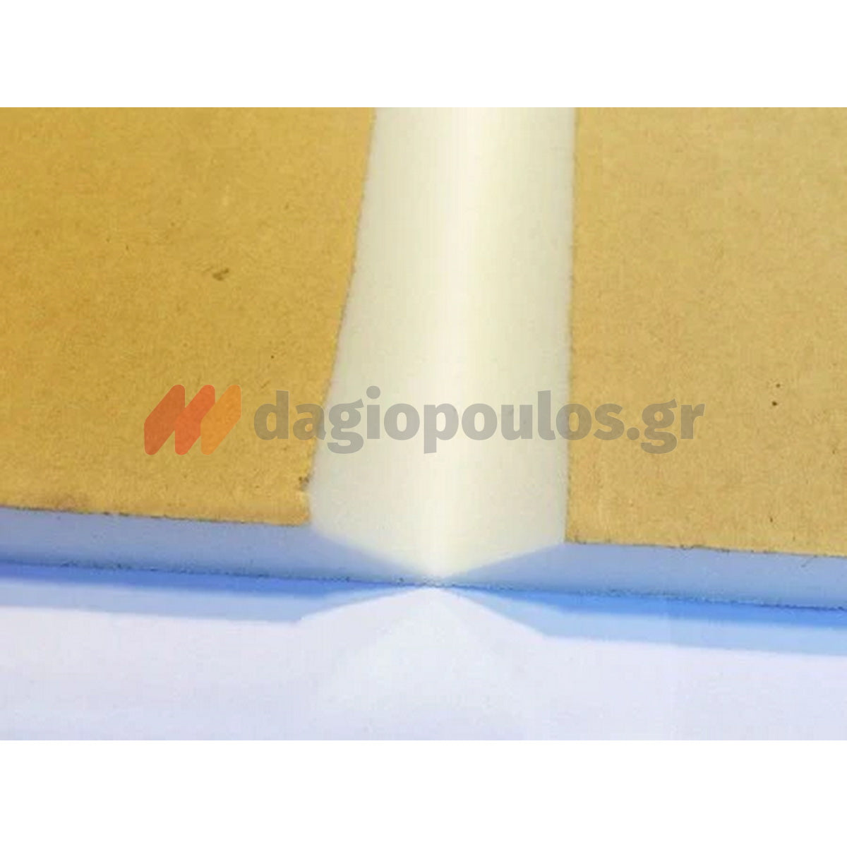 Αυτοκόλλητο Αφρώδες Προστατευτικό Γωνιών Πρόσκρουσης Τοίχου 440mm x 250mm x 20mm ΜΑΥΡΟ/ΚΙΤΡΙΝΟ