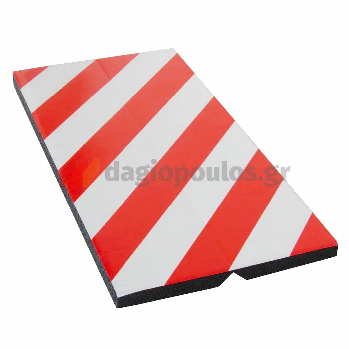 Αυτοκόλλητο Αφρώδες Προστατευτικό Γωνιών Πρόσκρουσης Τοίχου 440mm x 250mm x 20mm ΚΟΚΚΙΝΟ/ΛΕΥΚΟ