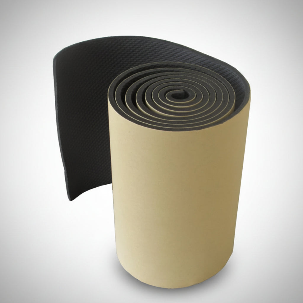 Αυτοκόλλητο Αφρώδες Προστατευτικό 2000mm x 200mm x 5mm ΜΑΥΡΟ