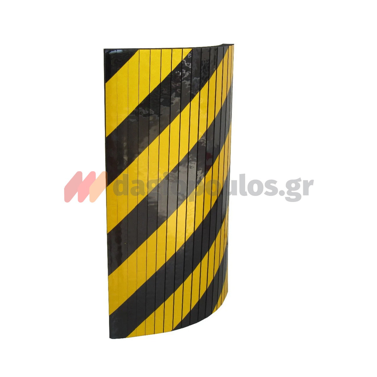 Αυτοκόλλητο Αφρώδες Προστατευτικό Για Κολώνες & Κυρτές Επιφάνειες & Πρόσκρουσης Τοίχου 440mm x 250mm x 20mm ΚΙΤΡΙΝΟ/ΜΑΥΡΟ