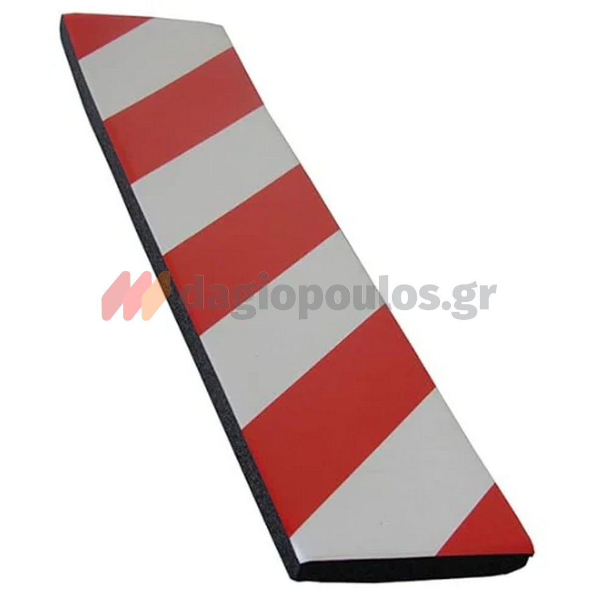 Αυτοκόλλητο Αφρώδες Προστατευτικό Πρόσκρουσης Τοίχου 440mm x 100mm x 15mm ΚΟΚΚΙΝΟ/ΛΕΥΚΟ