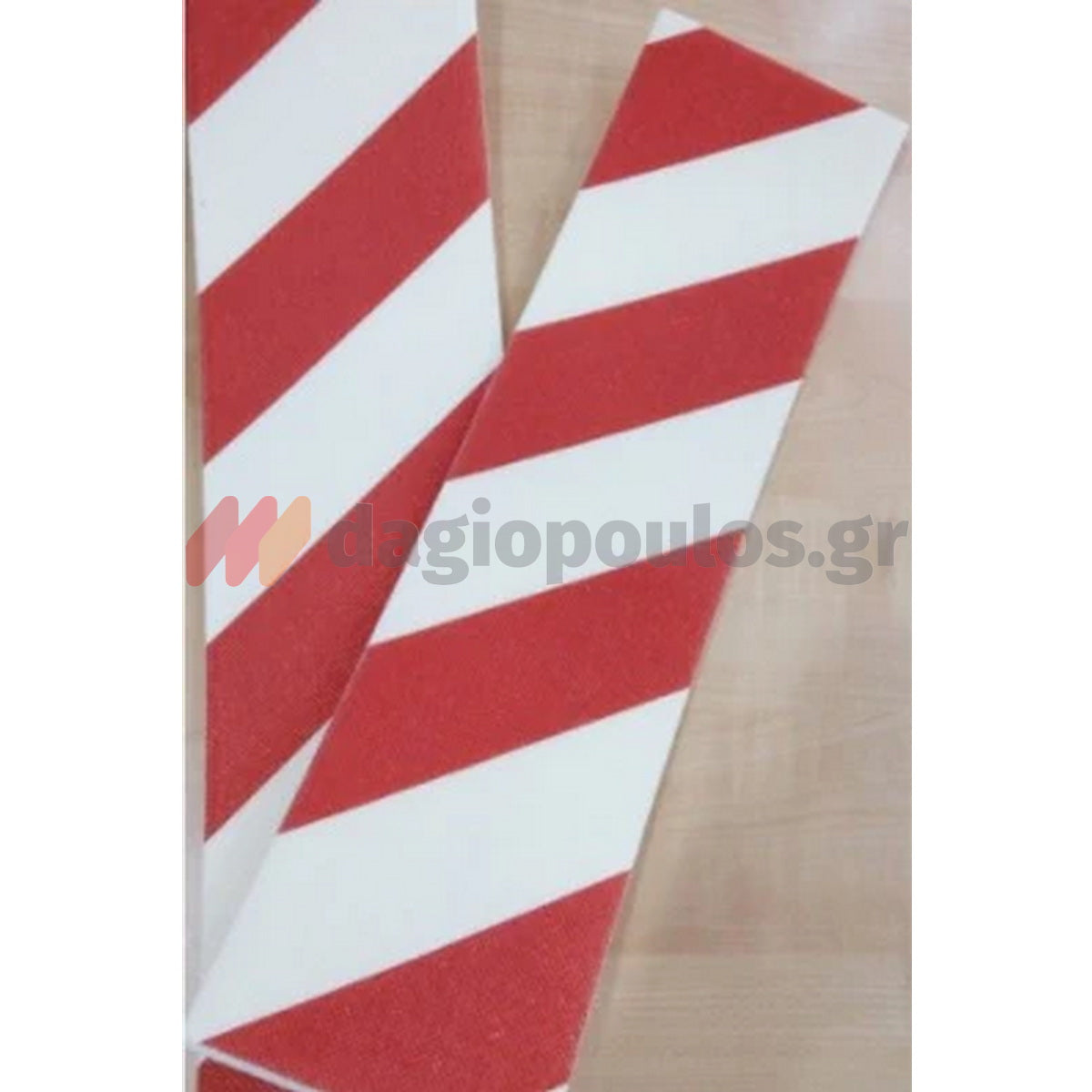 Αυτοκόλλητο Αφρώδες Προστατευτικό Πρόσκρουσης Τοίχου 440mm x 100mm x 15mm ΚΟΚΚΙΝΟ/ΛΕΥΚΟ
