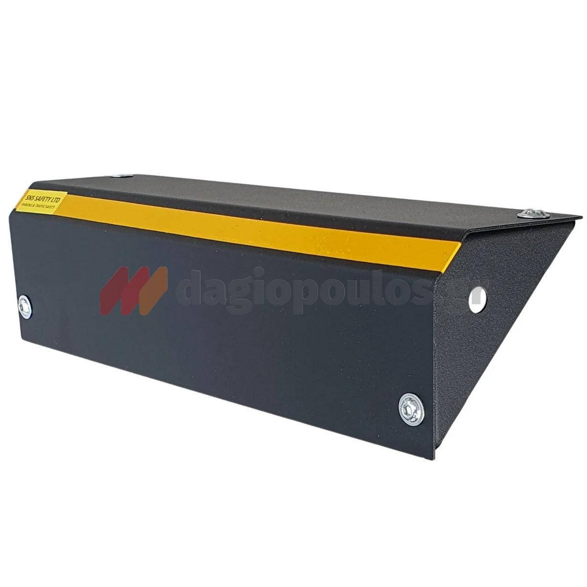 Στοπ Τροχού Μονό Μεταλλικό Βαρέως Τύπου 420mm x 160mm x 80mm