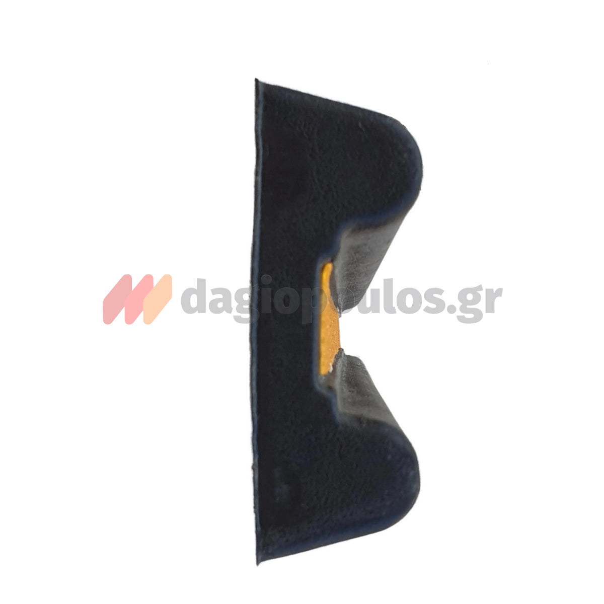 Λάστιχο Προστασίας Επιτοίχιο 1000mm x 160mm x 50mm ΚΙΤΡΙΝΟ/ΜΑΥΡΟ