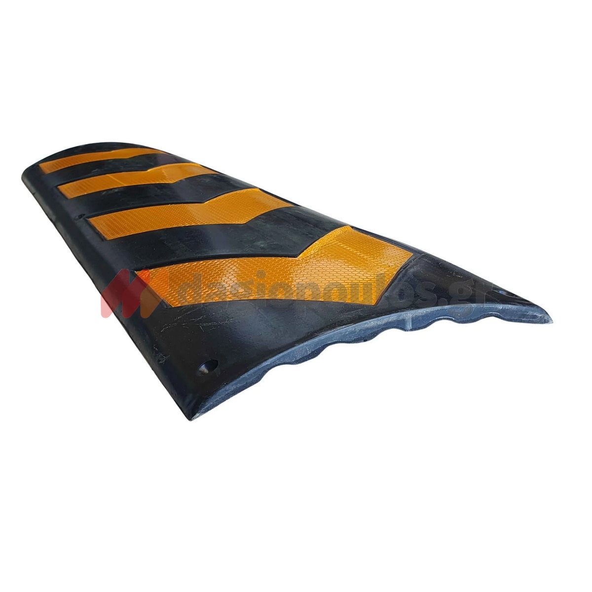 Λάστιχο Προστασίας Επιτοίχιο 800mm x 220mm x 10mm ΚΙΤΡΙΝΟ/ΜΑΥΡΟ