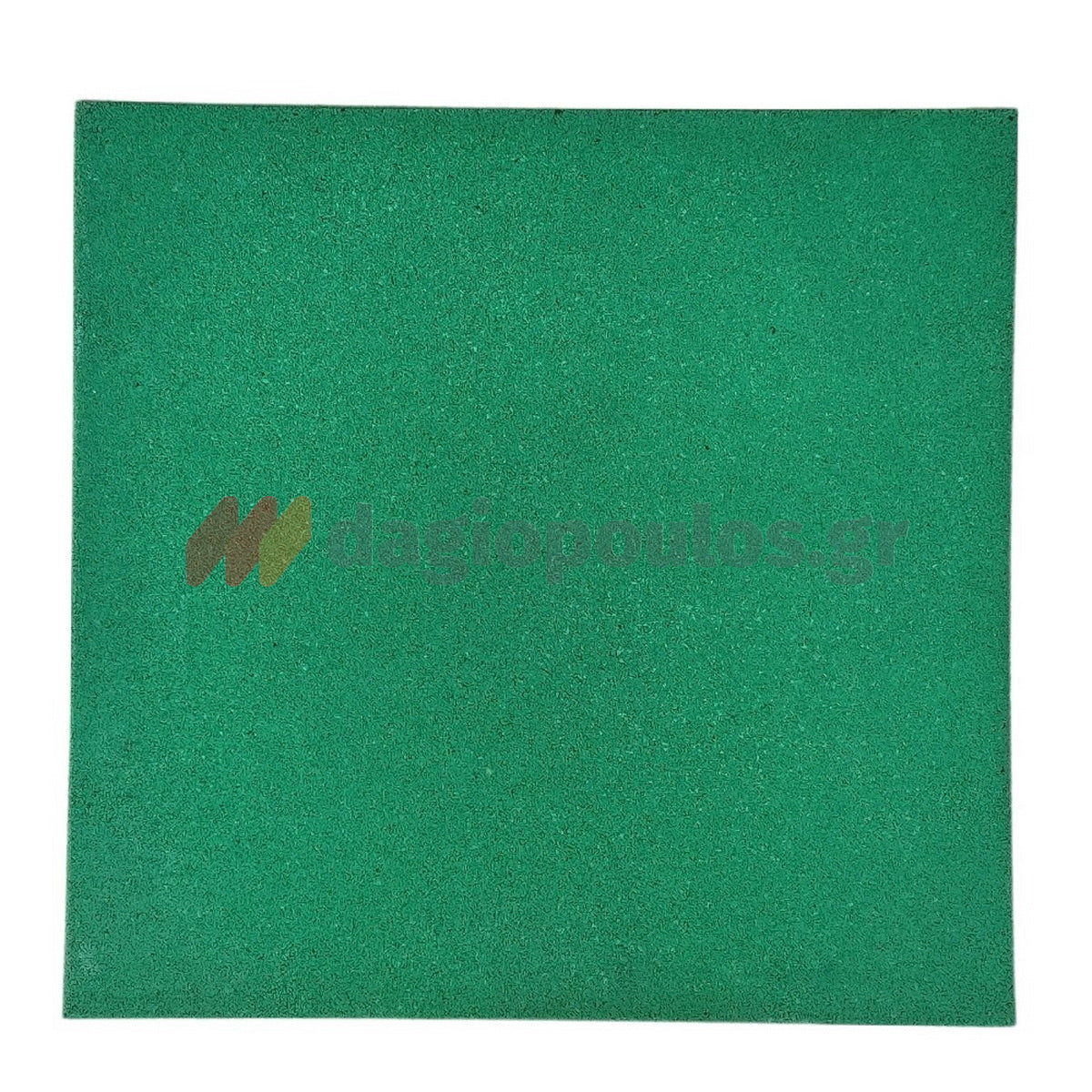 Ελαστικό Πλακάκι 50cm x 50cm x 4cm Πράσινο
