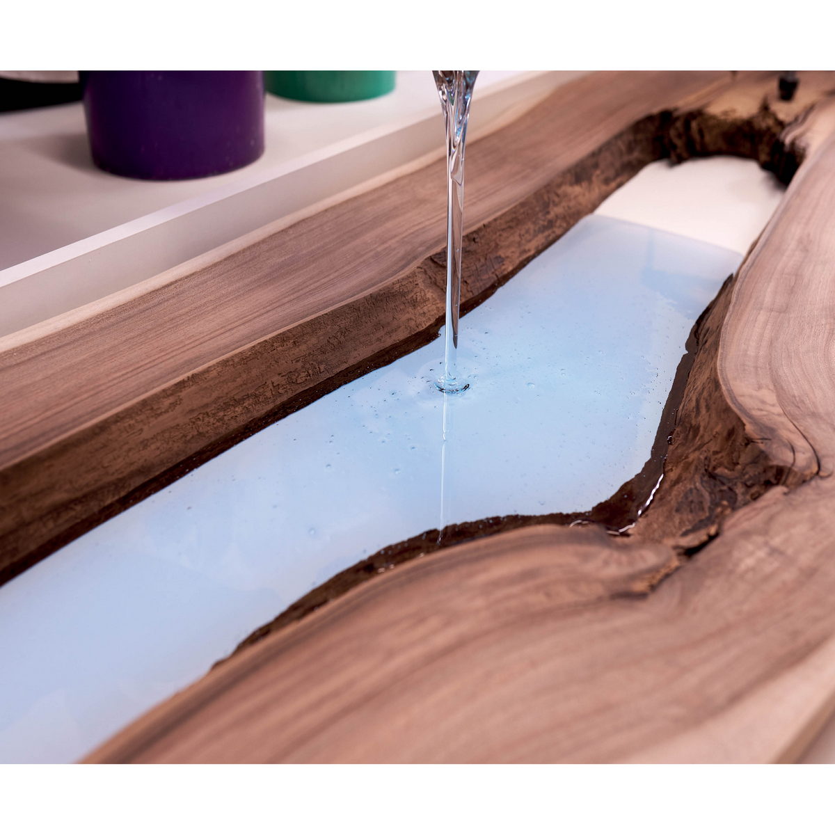 Evochem Mercola Crystal Liquid Glass Υπερδιάφανη Εποξειδική Ρητίνη Υγρού Γυαλιού