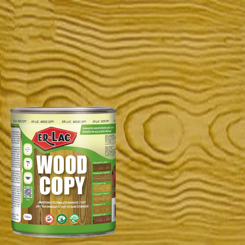 Erlac Wood Copy Τελικό Χρώμα Για Απομίμηση Ξύλου 750ml ΔΡΥΣ