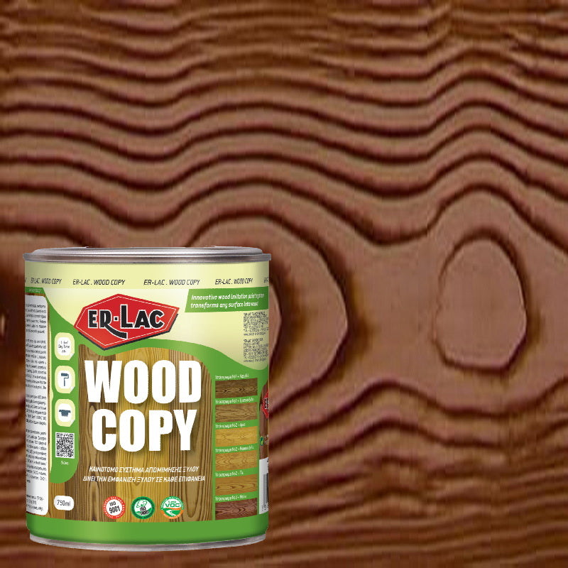 Erlac Wood Copy Τελικό Χρώμα Για Απομίμηση Ξύλου ΜΑΟΝΙ