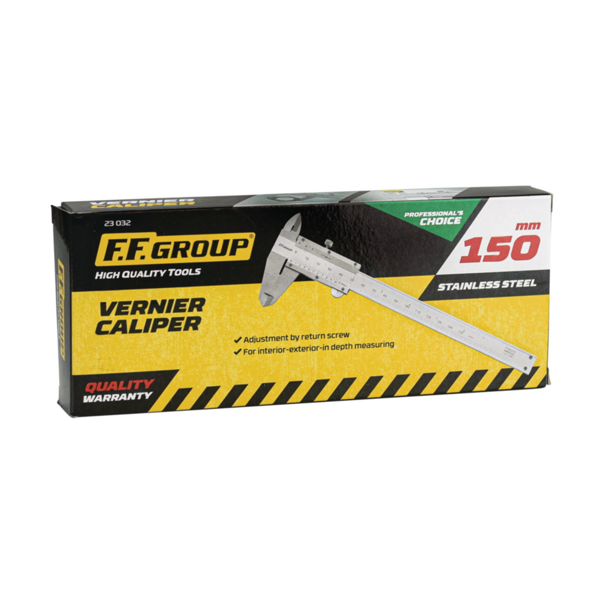 FF Group 23032 Παχύμετρο Επαγγελματικό Με Θήκη