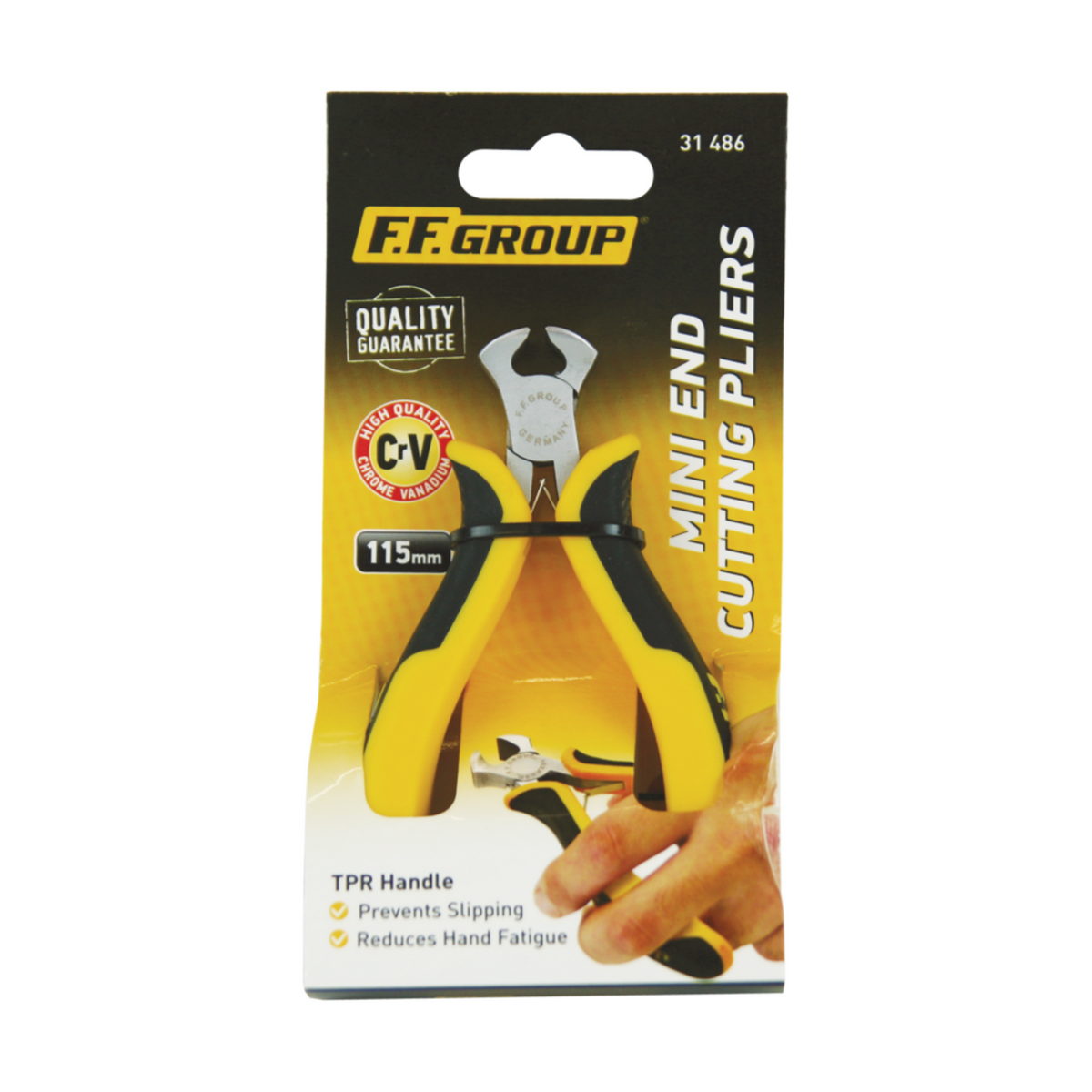 FF Group 31486 Εμπροσθοκόφτης (Ταναλάκι) Ηλεκτρονικών Mini 4.5" 110mm