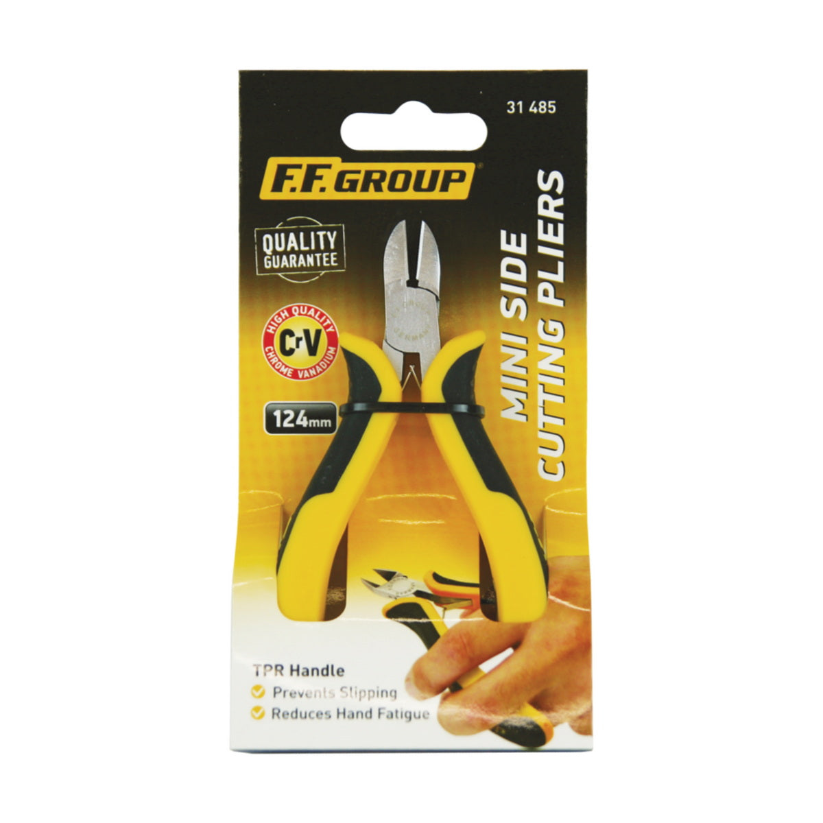 FF Group 31485 Mini Πλαγιοκόφτης Ακριβείας Ηλεκτρονικών 5" 124mm