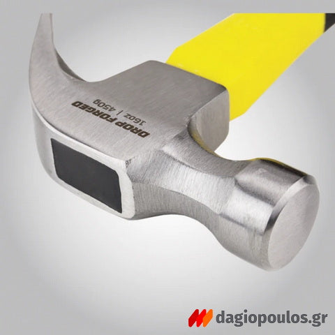 FF Group 39222 Σφυρί Μαραγκών Προκοβγάλτης (Σαμούτσα) Σφυρήλατη Με Fiberglass Λαβή 16oz. 450gr