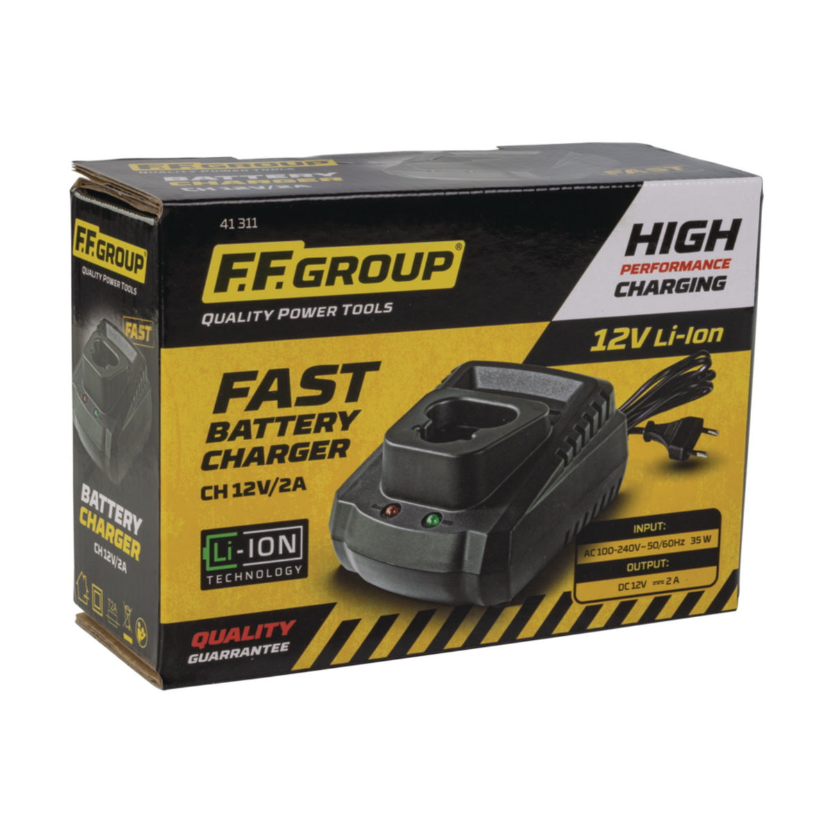 FF Group CH 12V/2A 41311 Φορτιστής Μπαταριών 12V Li-Ion