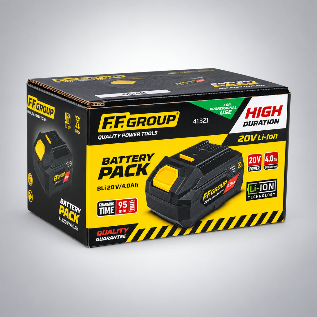 FF Group 41321 BLi/20V Επαναφορτιζόμενη Μπαταρία 20V Li-Ion 4.0Ah