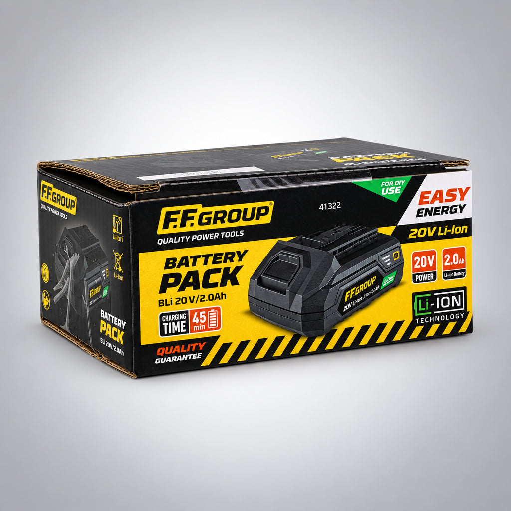 FFG BLi 20V/2.0Ah 41322 Επαναφορτιζόμενη Μπαταρία 20V Li-Ion 2.0Ah