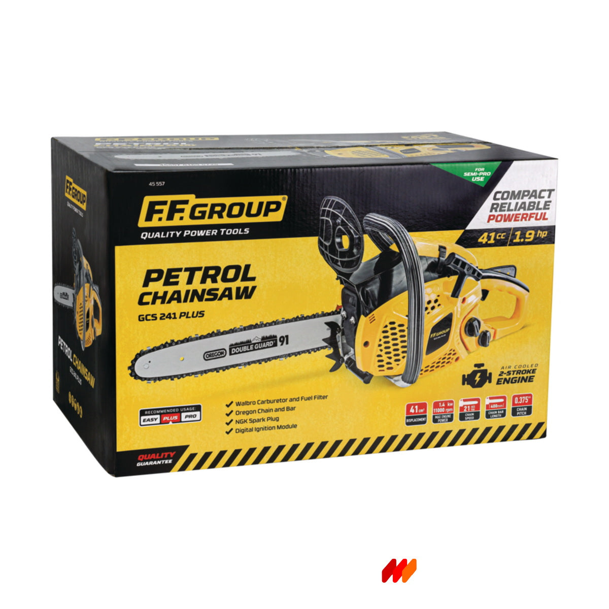 FF GCS 241 PLUS 45557 Αλυσοπρίονο Βενζίνης 41.0cc 1.9hp Λάμα 40cm