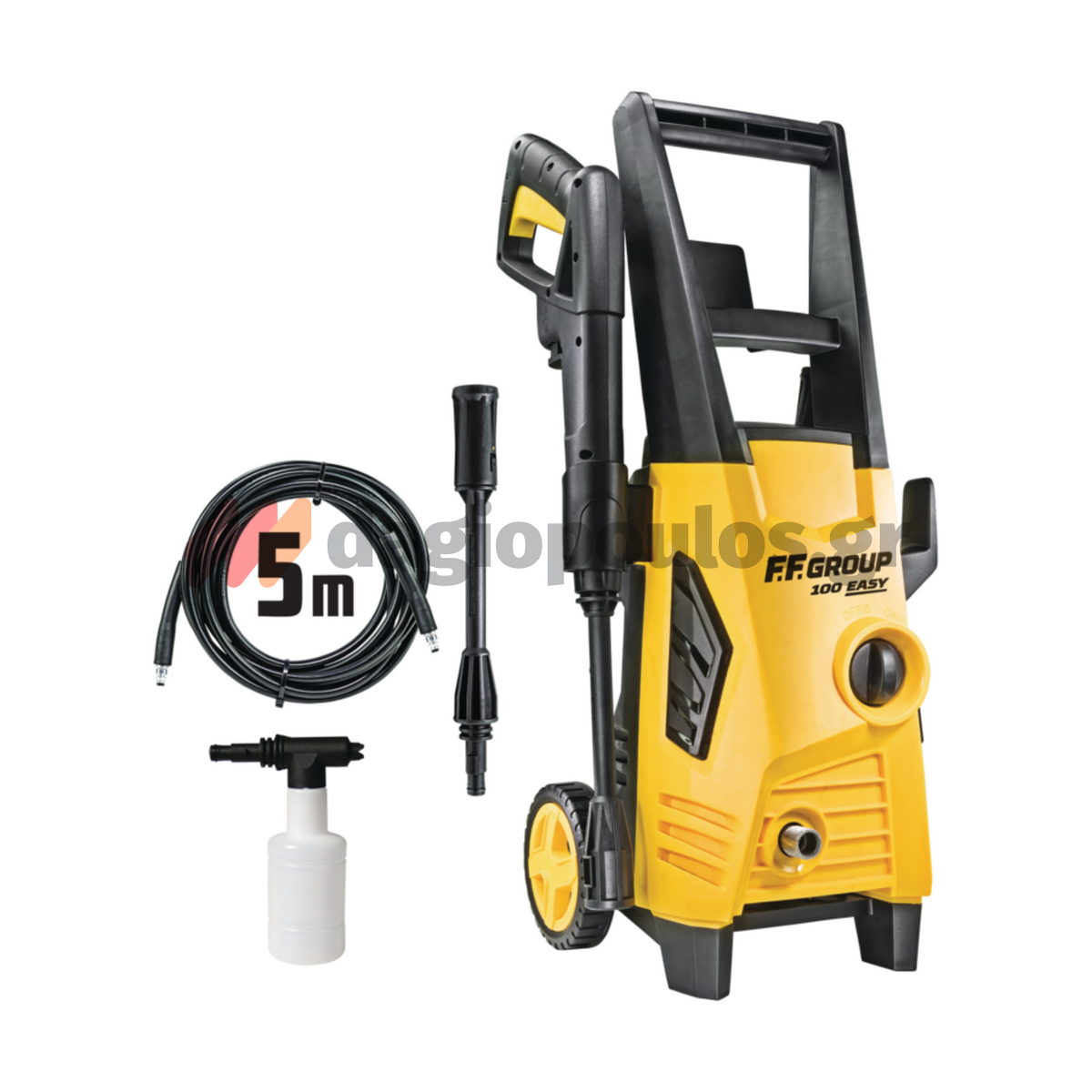 FF Group HPW 100 EASY 43413 Πλυστικό Υψηλής Πίεσης 100Bar 330Ltr/hr
