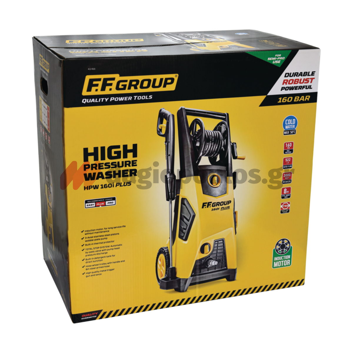 FF Group HPW 160i Plus 43418 Πλυστικό Υψηλής Πίεσης 160Bar 522Ltr/hr