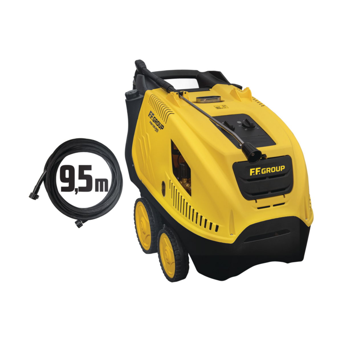 FF Group PWH 190 PRO 46427 Τριφασικό Πλυστικό Υψηλής Πίεσης Ζεστού Νερού 170 Bar 850L/h