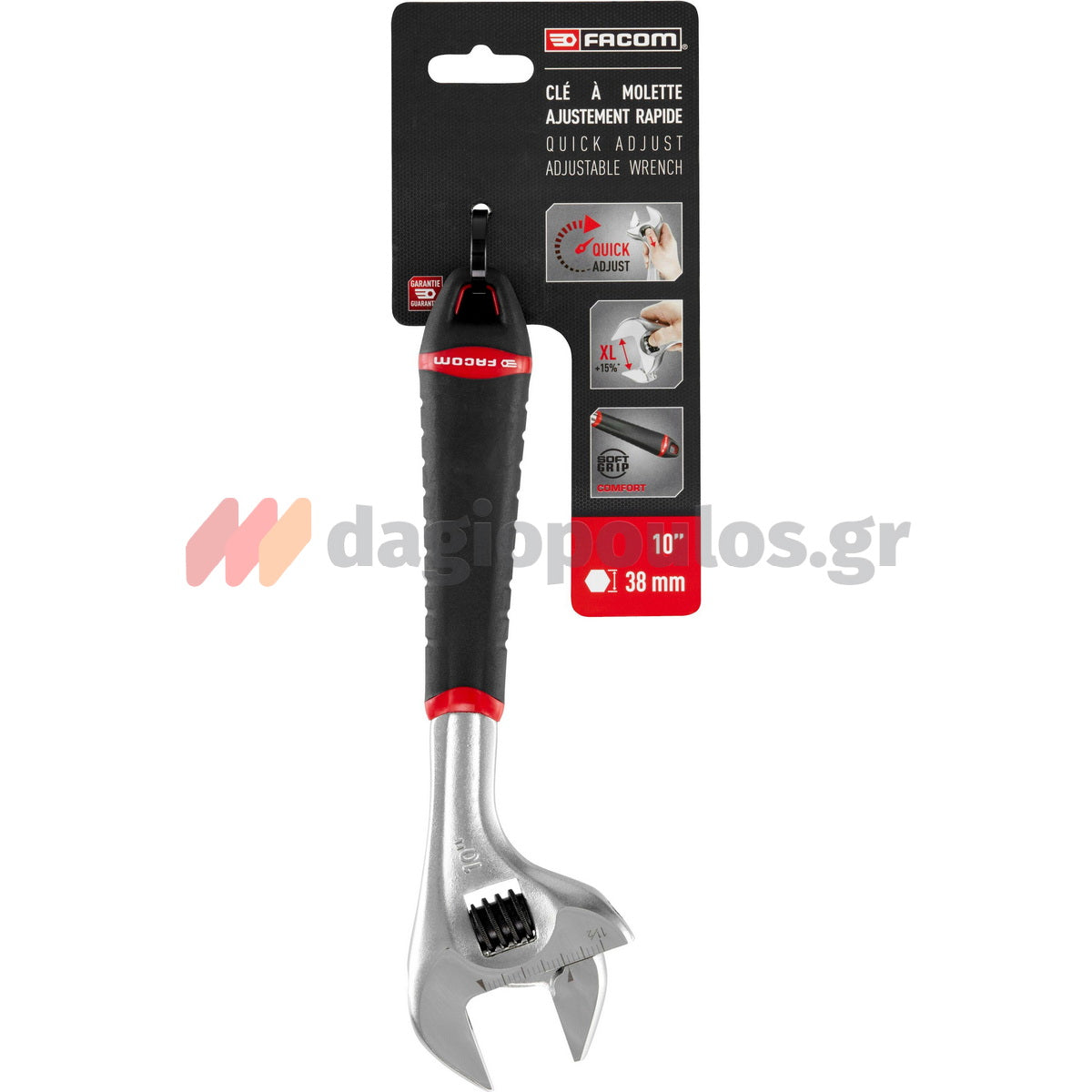 Facom 101.10GPB Επαγγελματικά Κλειδιά Γαλλικά 10" 250mm