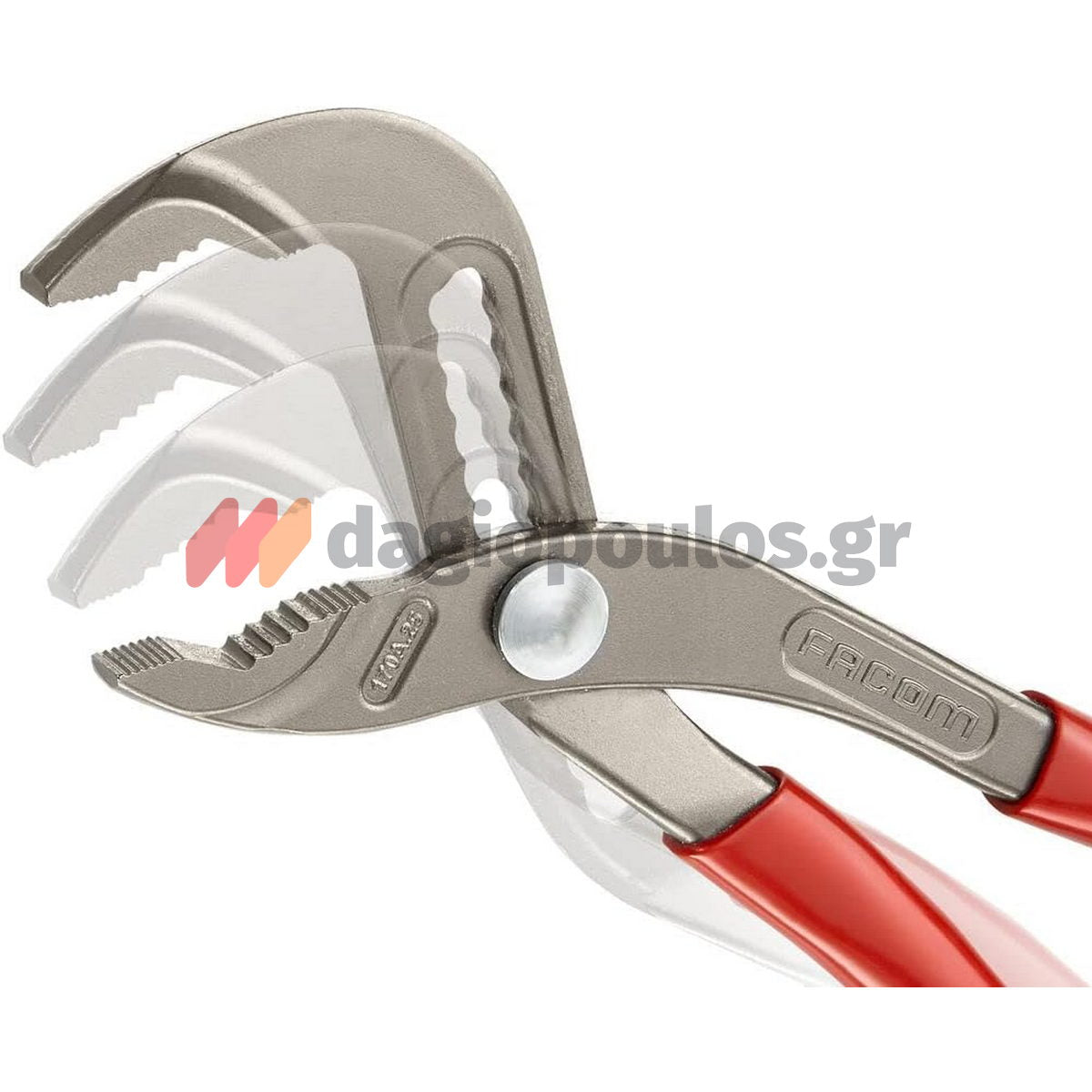 Facom 170A.25PB Γκαζοτανάλια Ενισχυμένη Επαγγελματικής Χρήσης Με Κουμπί Ταχείας Ασφάλισης 9" 225mm