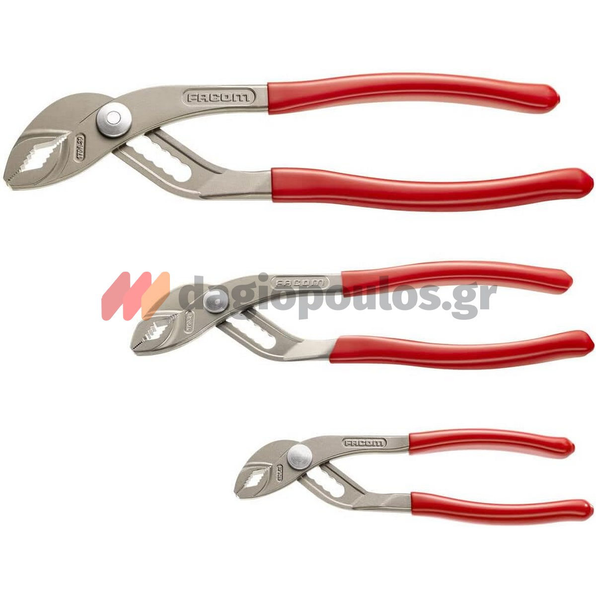 Facom 170A.25PB Γκαζοτανάλια Ενισχυμένη Επαγγελματικής Χρήσης Με Κουμπί Ταχείας Ασφάλισης 9" 225mm