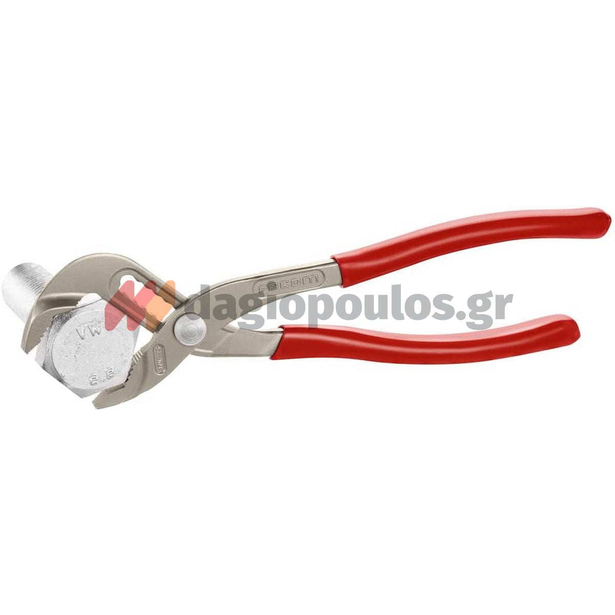 Facom 170A.25PB Γκαζοτανάλια Ενισχυμένη Επαγγελματικής Χρήσης Με Κουμπί Ταχείας Ασφάλισης 9" 225mm