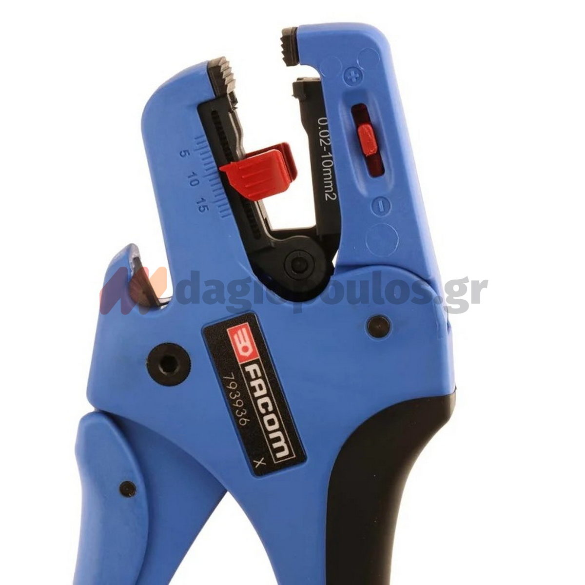 Facom 793936PB Αυτόματος Ρυθμιζόμενος Απογυμνωτής Καλωδίων Χειρός 0.02-10.0mm
