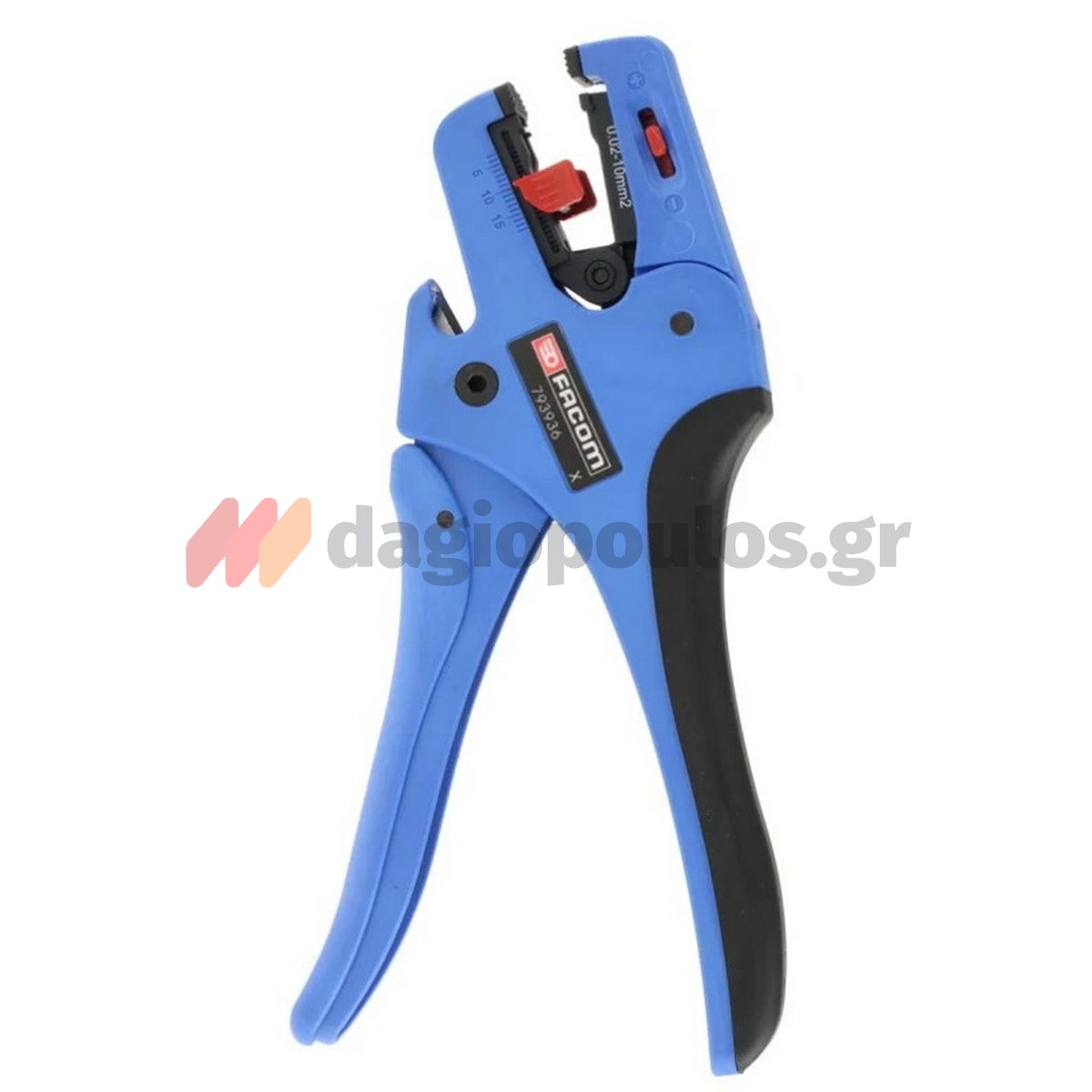 Facom 793936PB Αυτόματος Ρυθμιζόμενος Απογυμνωτής Καλωδίων Χειρός 0.02-10.0mm