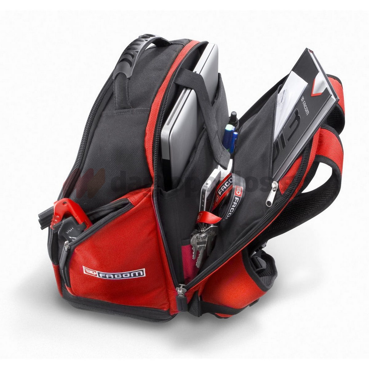 Σακίδιο εργαλείων 30 λίτρων με εργονομική πλάτη και ιμάντες ώμου