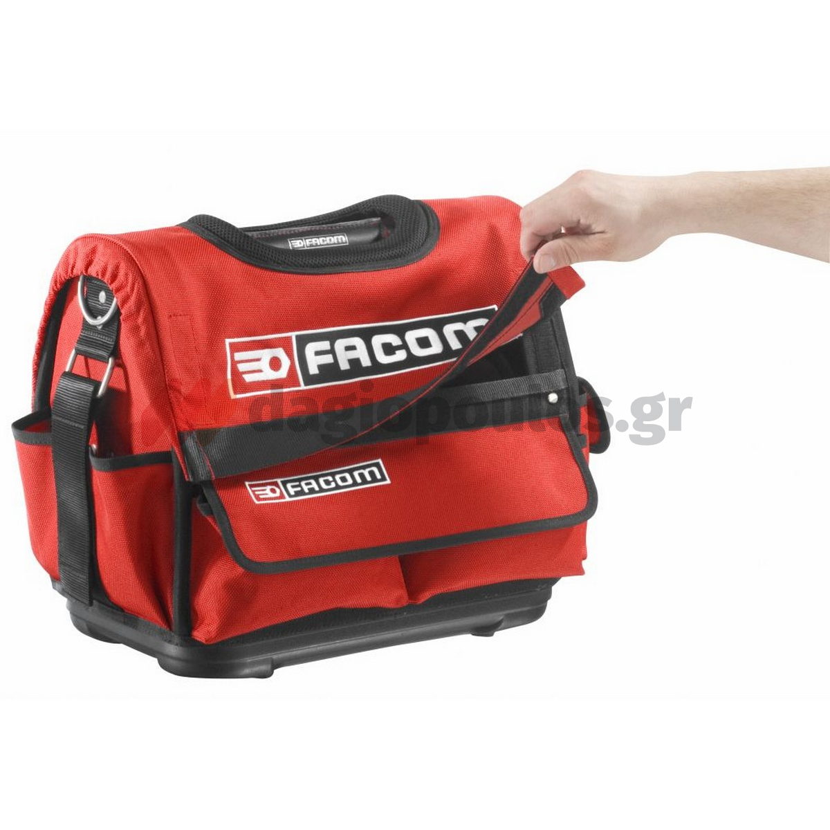 Facom BS.T14PB Εργαλειοθήκη Τσάντα Ανοικτού Τύπου Με Καπάκι Κρεμαστή Ώμου 34Ltr