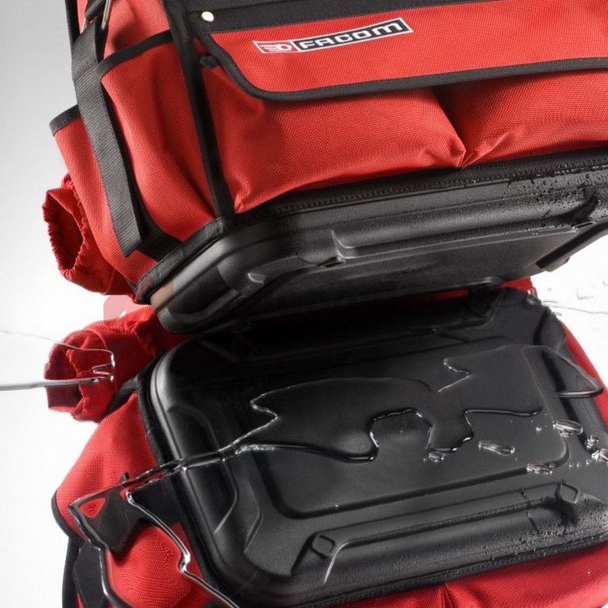 Facom BS.T14PB Εργαλειοθήκη Τσάντα Ανοικτού Τύπου Με Καπάκι Κρεμαστή Ώμου 34Ltr