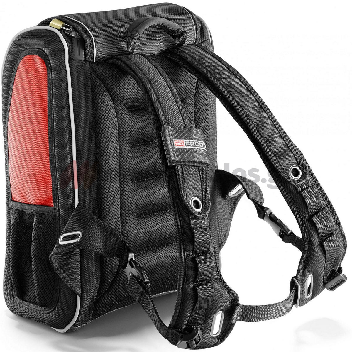 Μπροστινή όψη με υδατοστεγές ύφασμα και φερμουάρ βαρέως τύπου