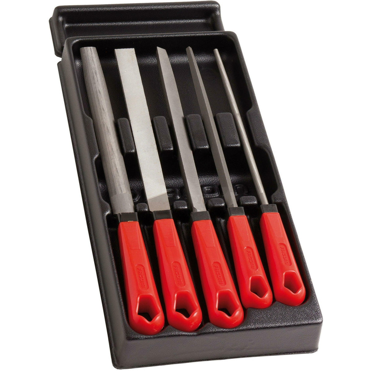 Facom MOD.LIMPB Συλλογή Λίμες Με Λαβή Σετ 5 Τεμ