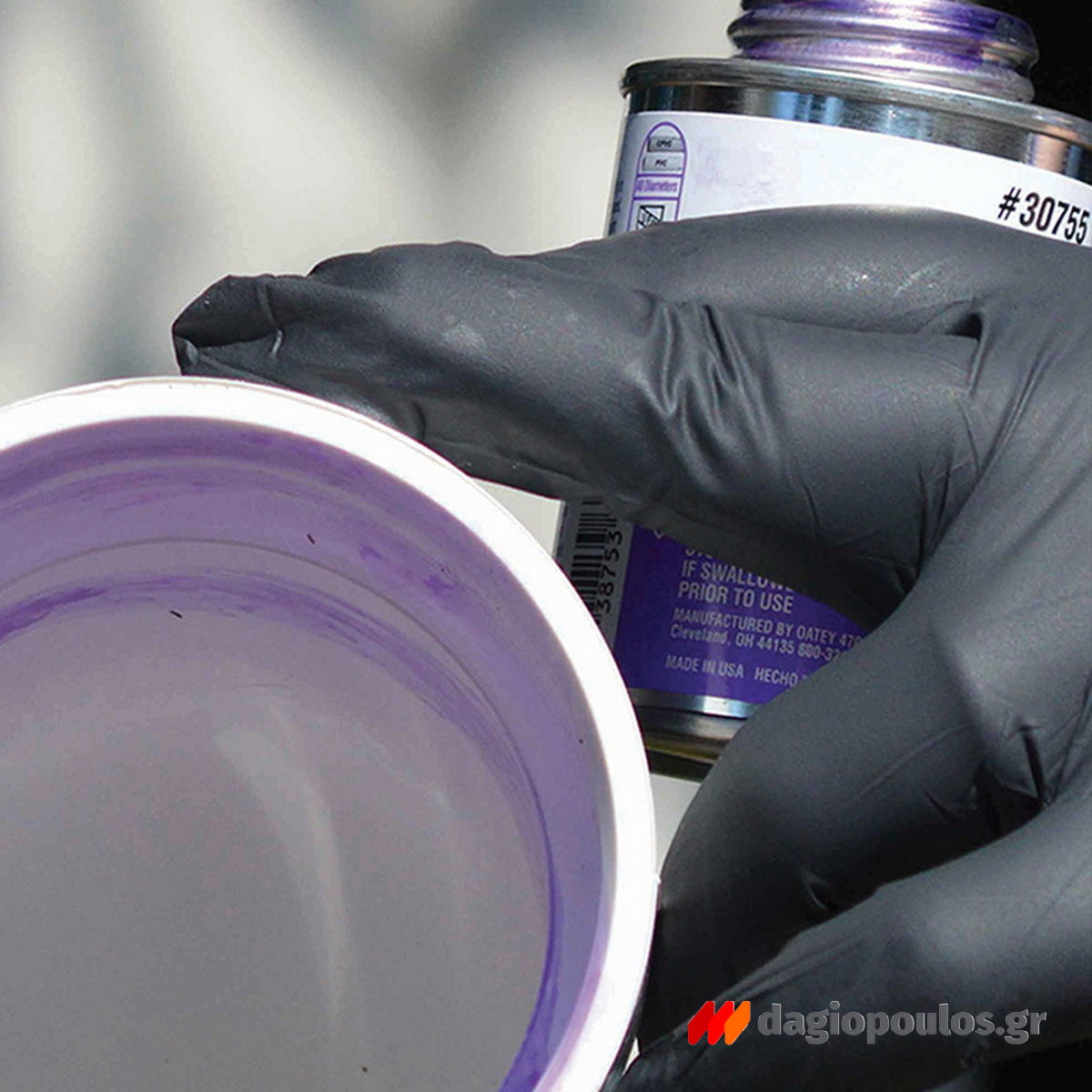 Finergo FNG50-BK Nitrile Powder Free Γάντια Νιτριλίου Γενικής Χρήσης Μαύρα Πακ 100 Τεμ