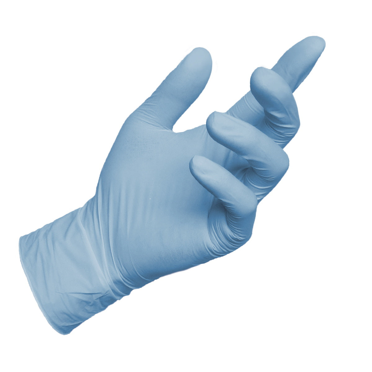 Finergo FNG50-BL Γάντια Νιτριλίου Γενικής Χρήσης Μπλε Πακ 100 Τεμ