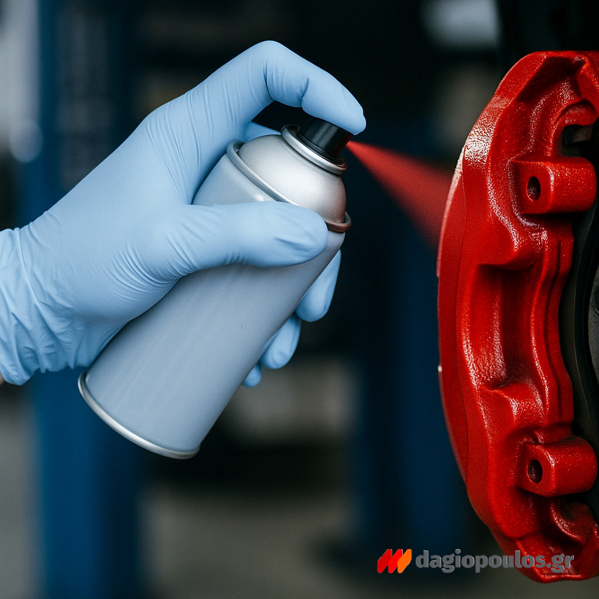 Finergo FNG50-BL Γάντια Νιτριλίου Γενικής Χρήσης Μπλε Πακ 100 Τεμ